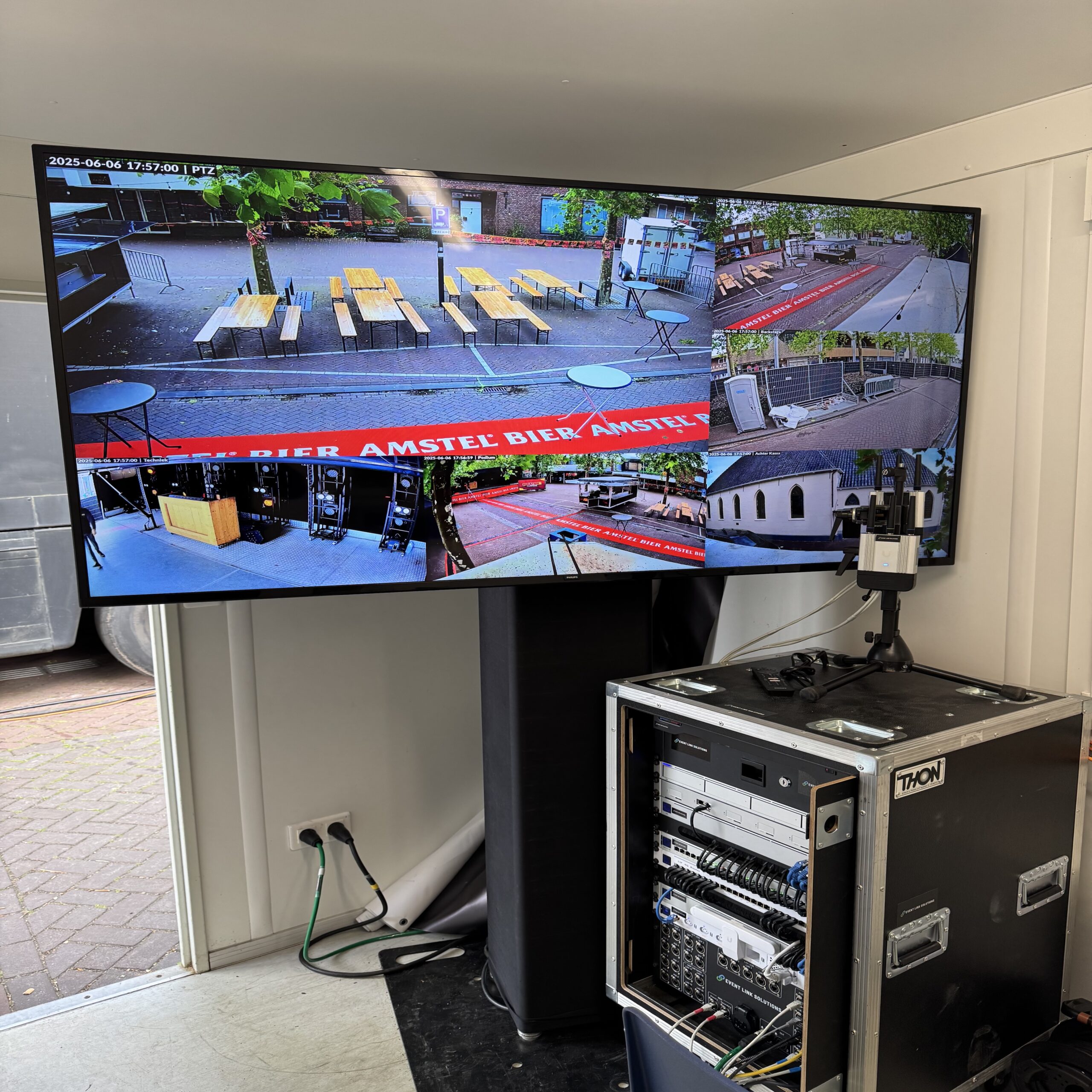 Cameratoezicht en monitoring op locatie
